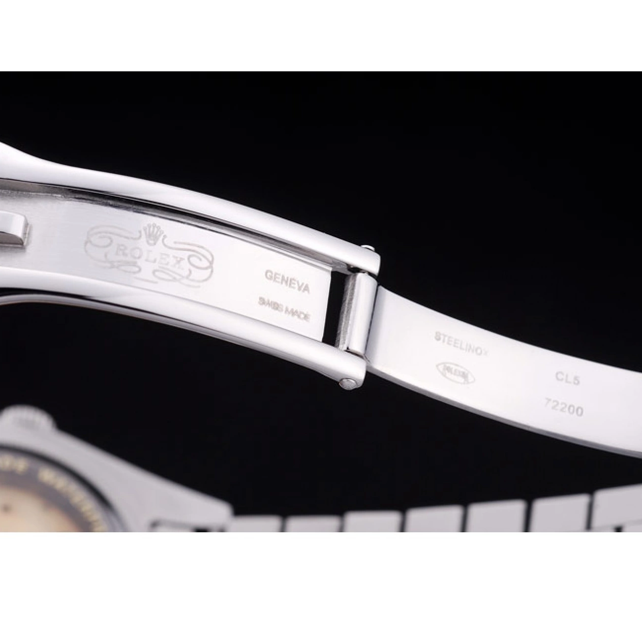 MiroTime 0823 Rolex Datejust Black Dial Diamonds Ribbed Bezel 7456